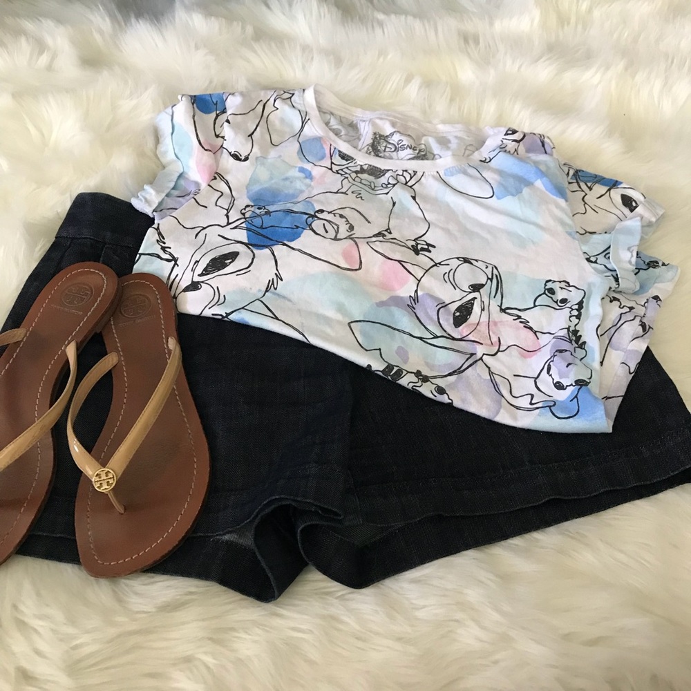 Disney LILO and Stitch blue purple white small